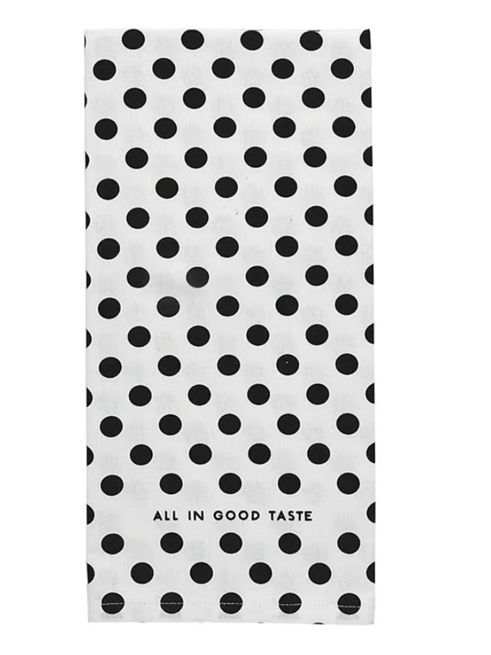 NWT RARE Kate Spade Le Pavillion Dish Towel Polka Dot